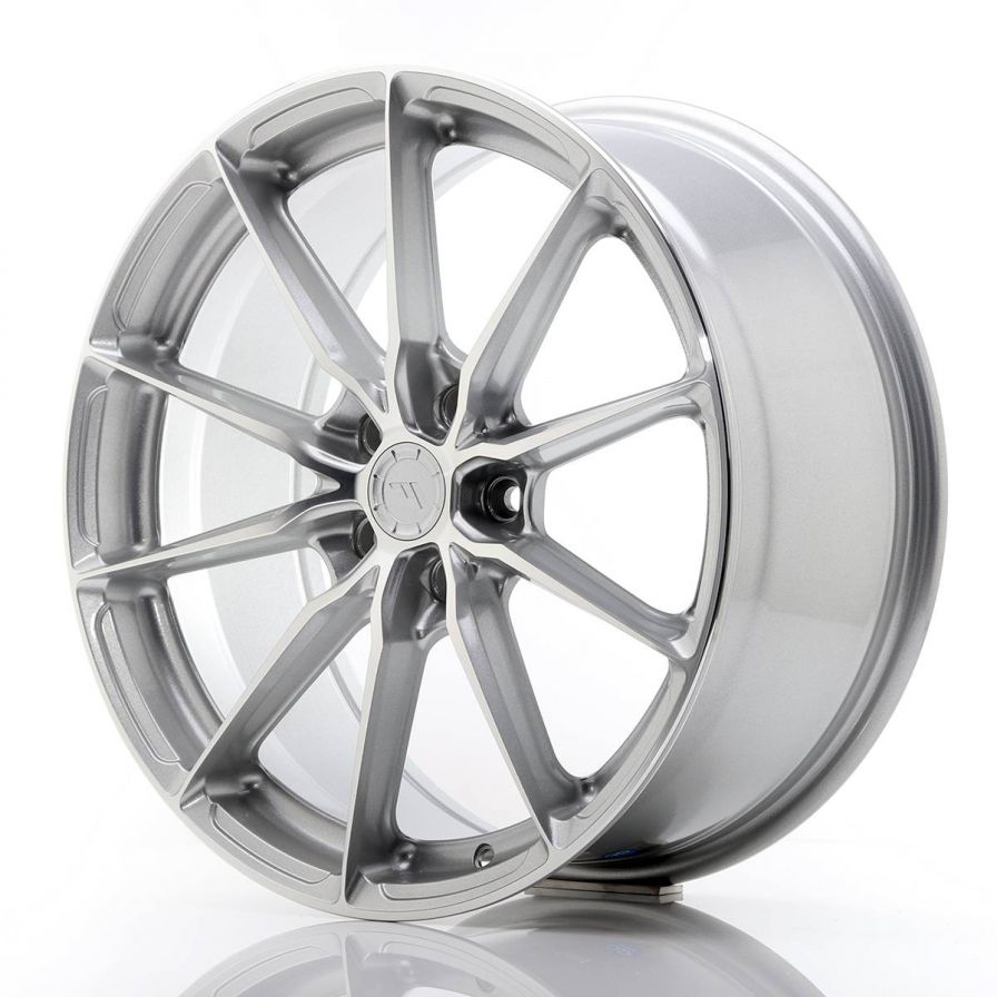 Japan Racing Wheels<br>JR37 Silver Machined (19x8.5)