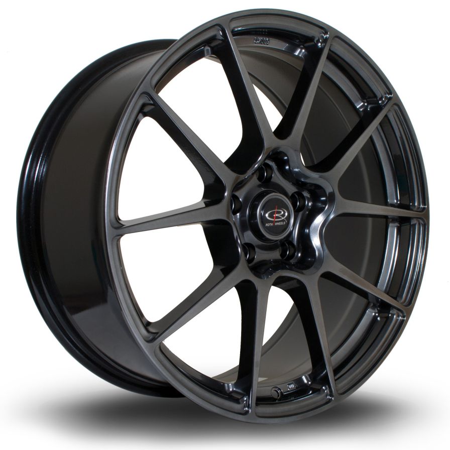 Rota Wheels<br>AR10 Hyper Black (19x8.5)