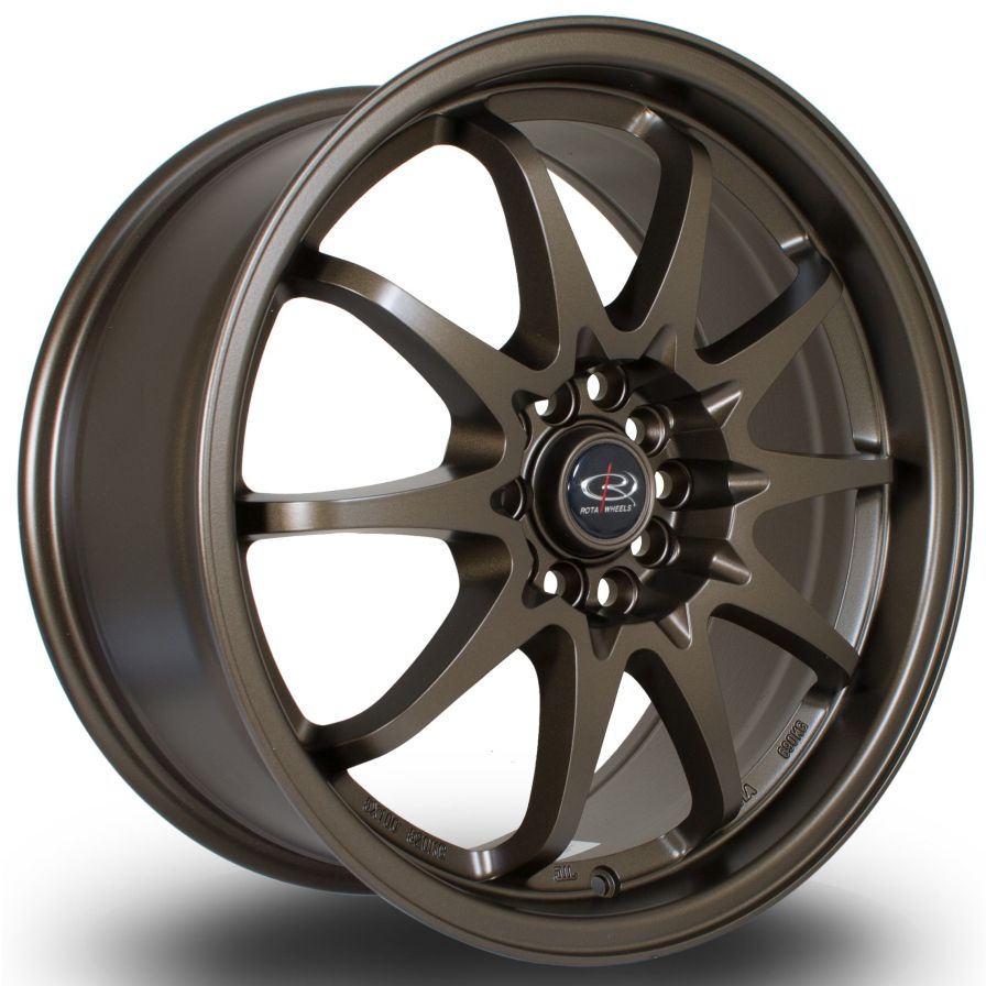 Rota Wheels<br>Fighter Matt Bronze (17″)