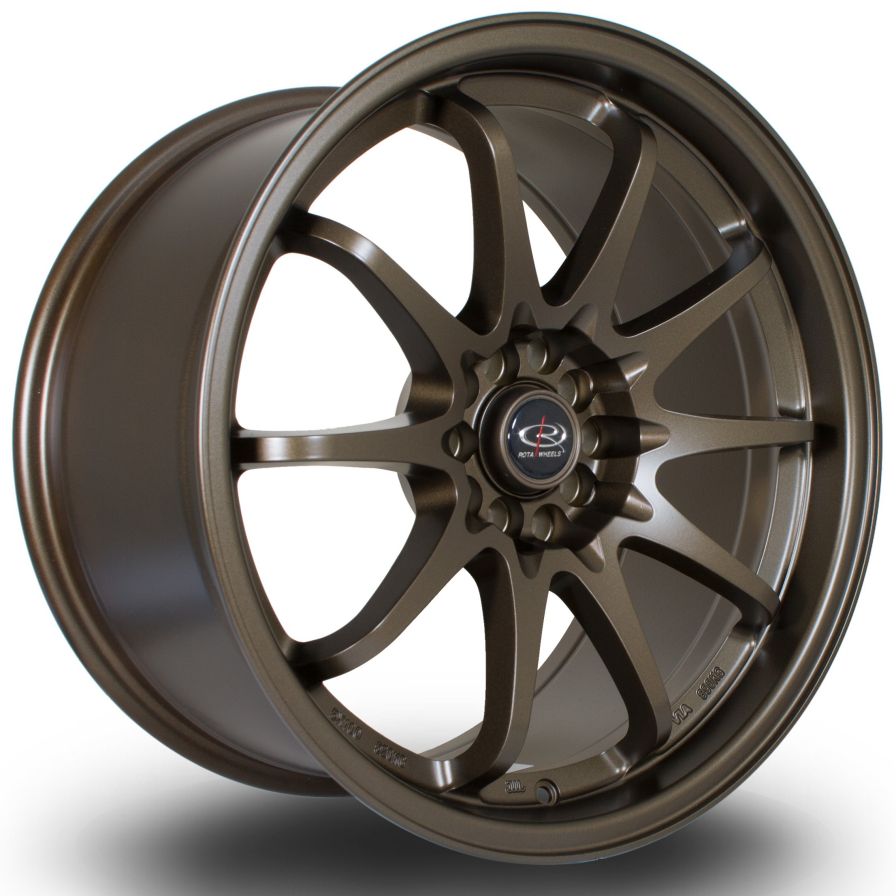 Rota Wheels<br>Fighter Matt Bronze (18″)