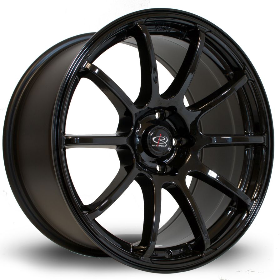 Rota Wheels<br>G-Force Flat Black (18″)