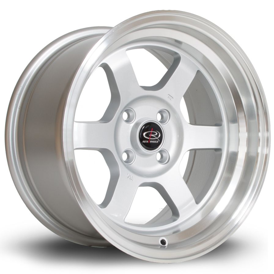 Rota Wheels<br>Grid-V Royal Silver (15x8)