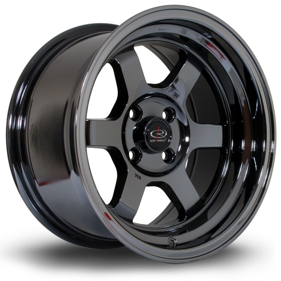 Rota Wheels<br>Grid-V Royal Silver (15x8)