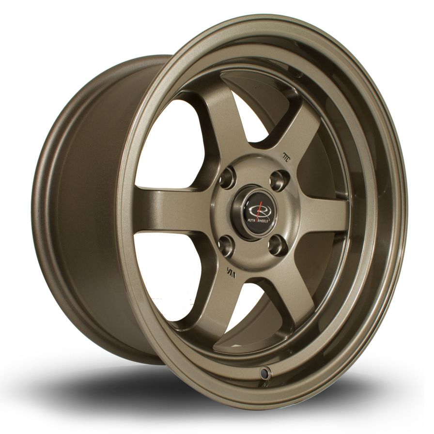 Rota Wheels<br>Grid-V Bronze (16″)