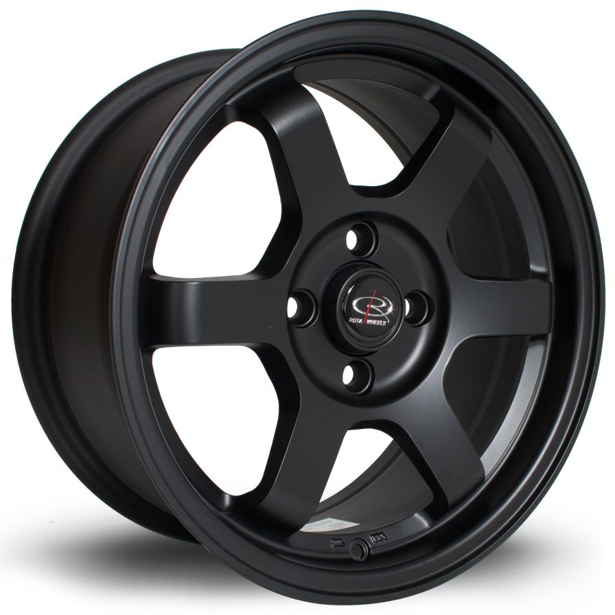 Rota Wheels<br>Grid Flat Black (15x7)