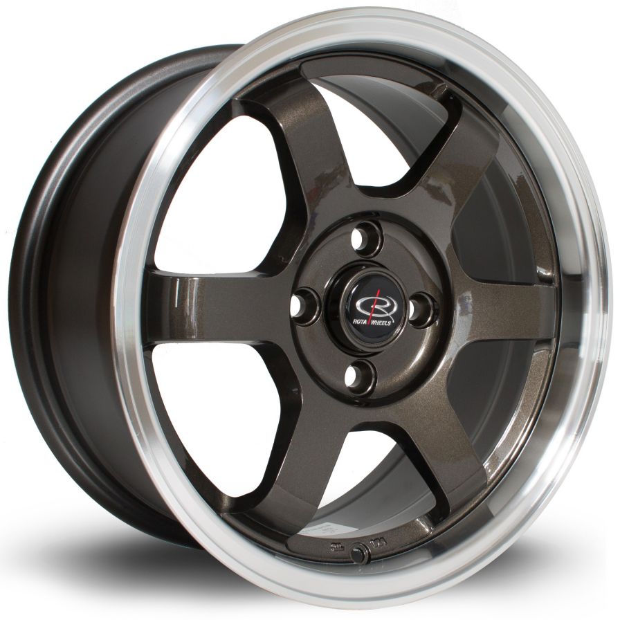Rota Wheels<br>Grid-V Royal Gun Metallic (15x7)