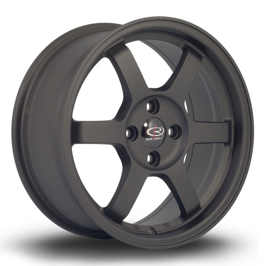 Rota Wheels<br>Grid Flat Black (16″)