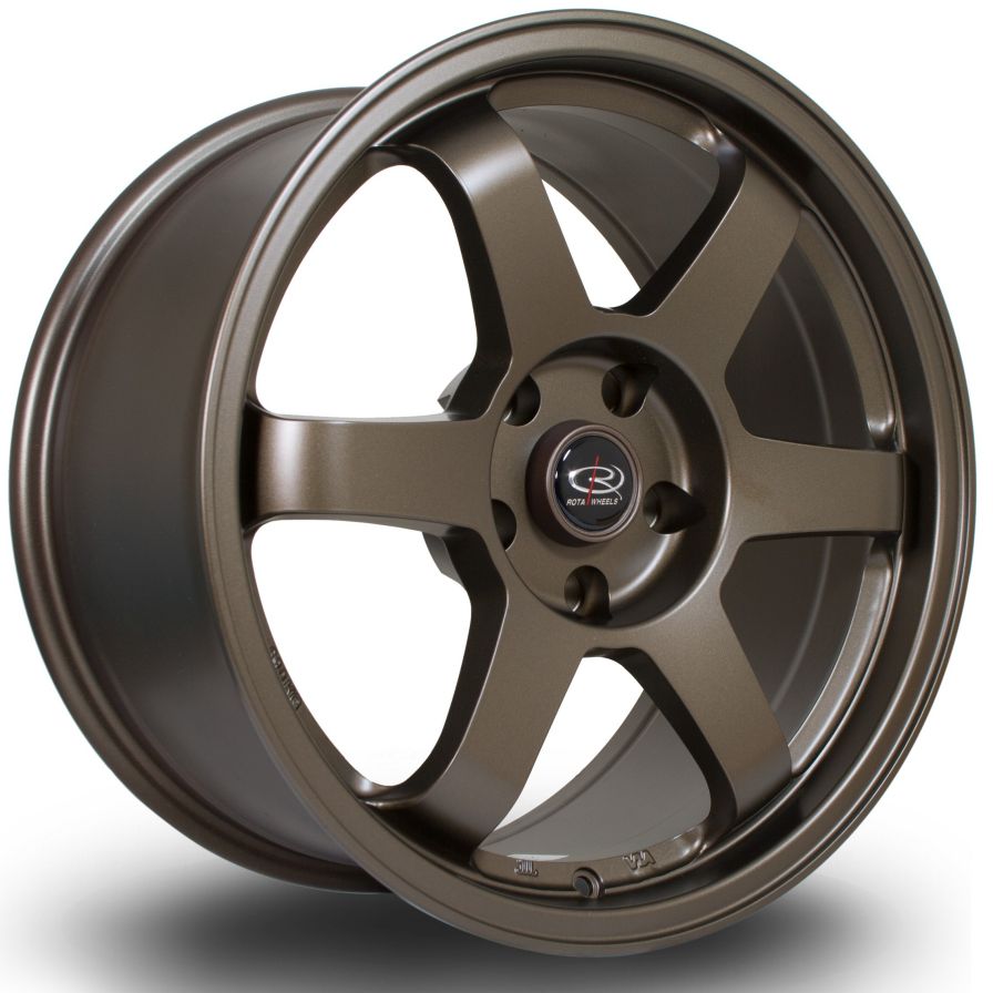 Rota Wheels<br>Grid Matt Bronze (17x8)