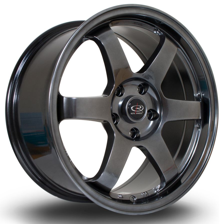 Rota Wheels<br>Grid Hyper Black (17x8)