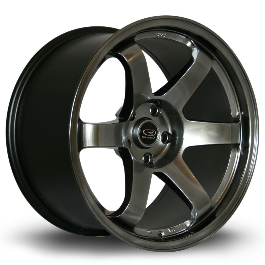 Rota Wheels<br>Grid Hyper Black (18x9.5)