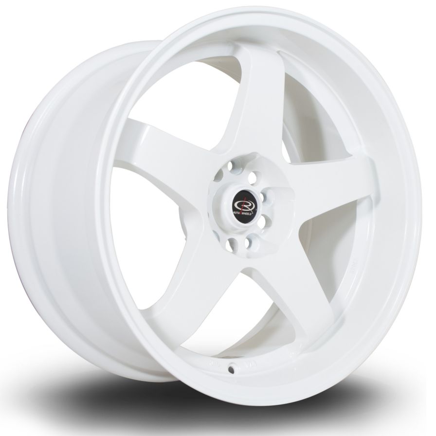 Rota Wheels<br>GTR-D White (18″)