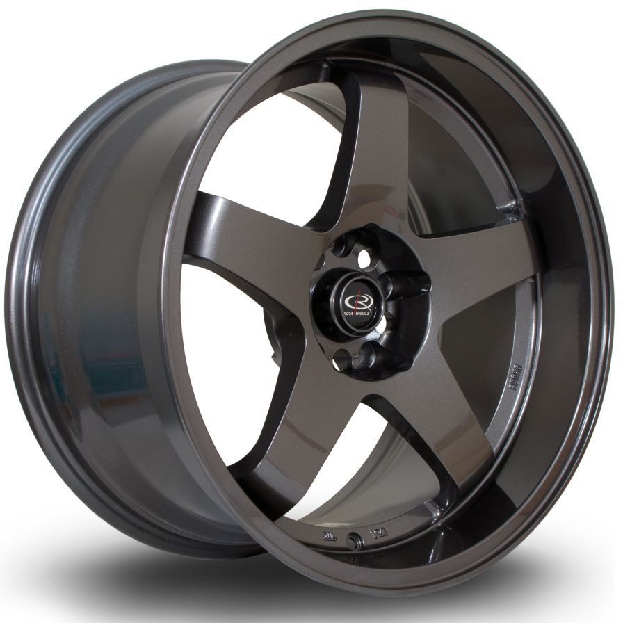 Rota Wheels<br>GTR-D Gun Metal (18″)