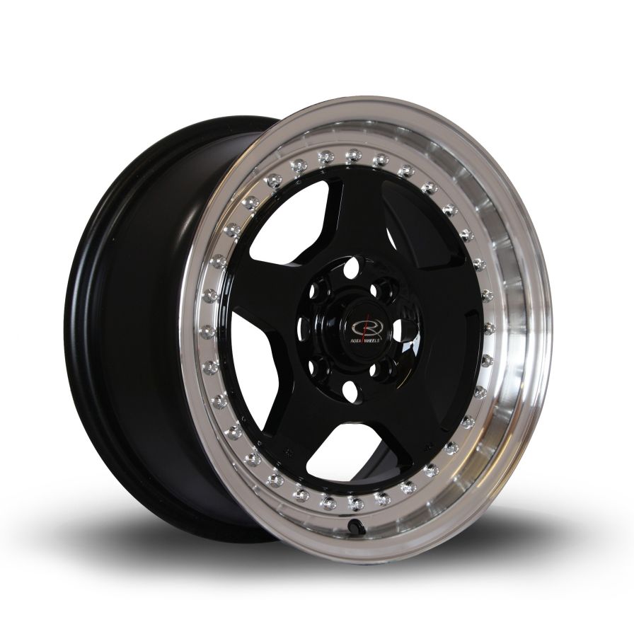 Rota Wheels<br>Kyusha Royal Black (15″)