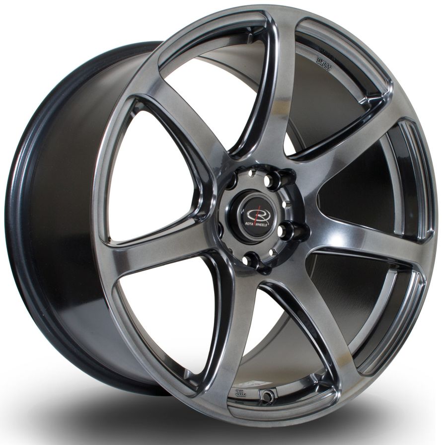 Rota Wheels<br>Pro-R Hyper Black (18x9.5)