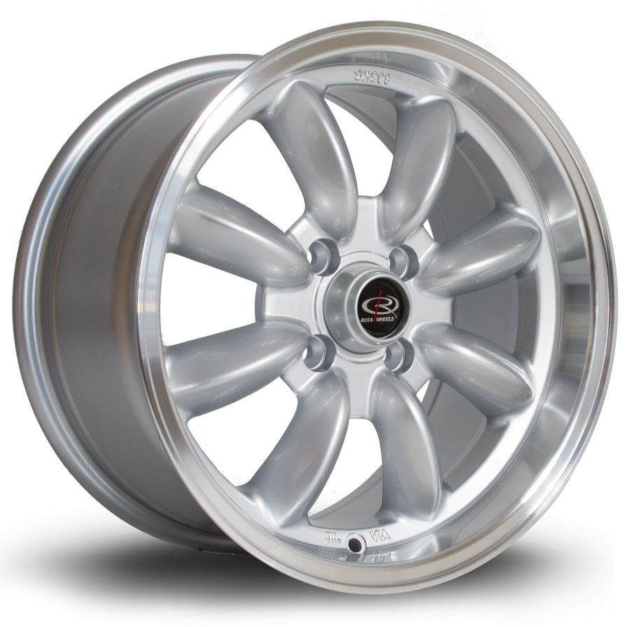 Rota Wheels<br>RB Royal Silver (15″)