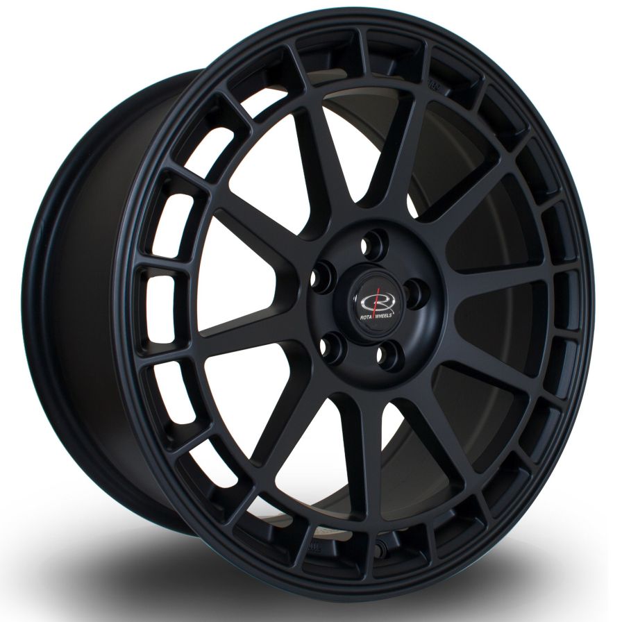 Rota Wheels<br>Recce Flat Black (17x8)