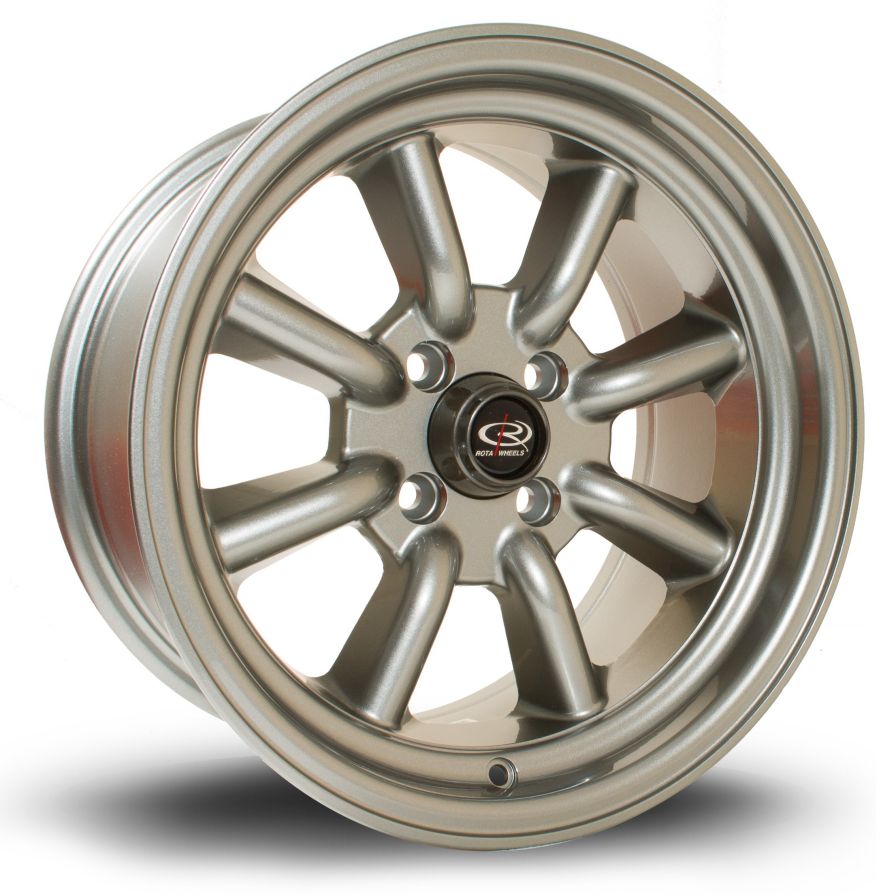 Rota Wheels<br>RK-R Steel Grey (15″)