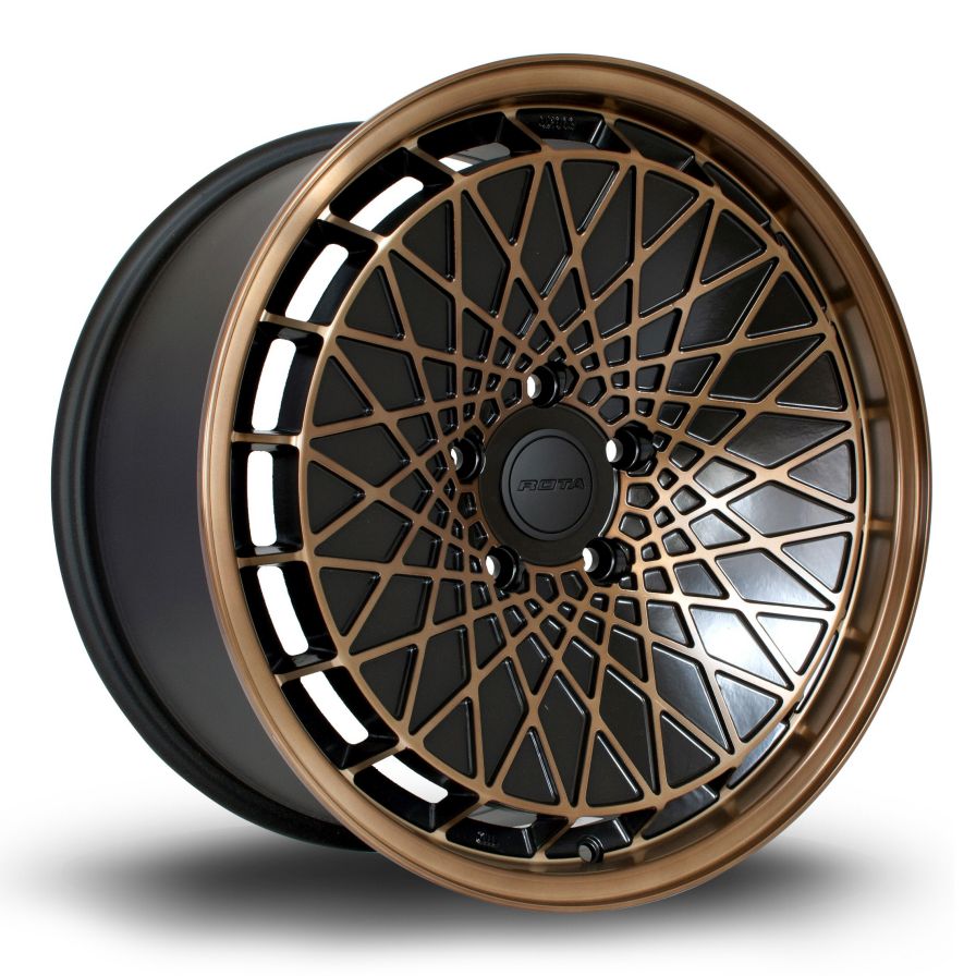 Rota Wheels<br>RM100 Sports Bronze Flat Black (18″)