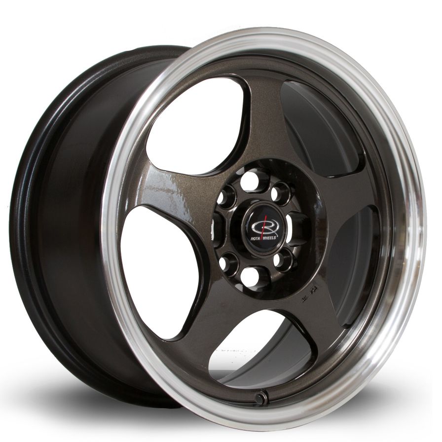 Rota Wheels<br>Slipstream Royal Gun Metal (15″)