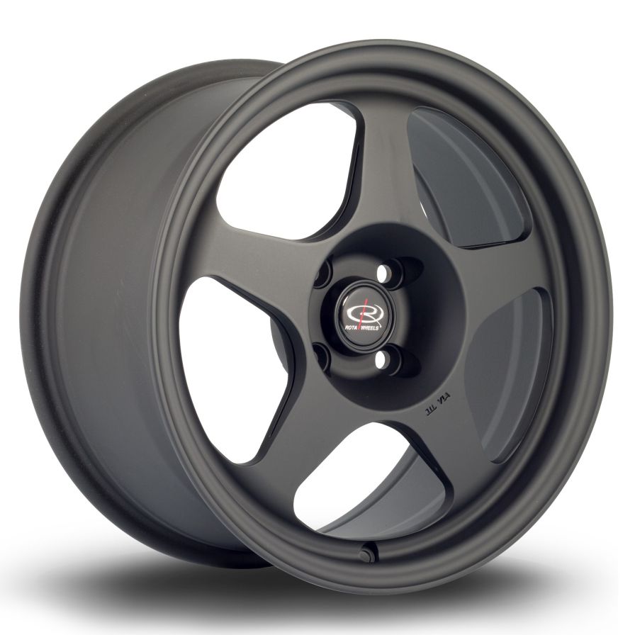 Rota Wheels<br>Slipstream Flat Black (16″)