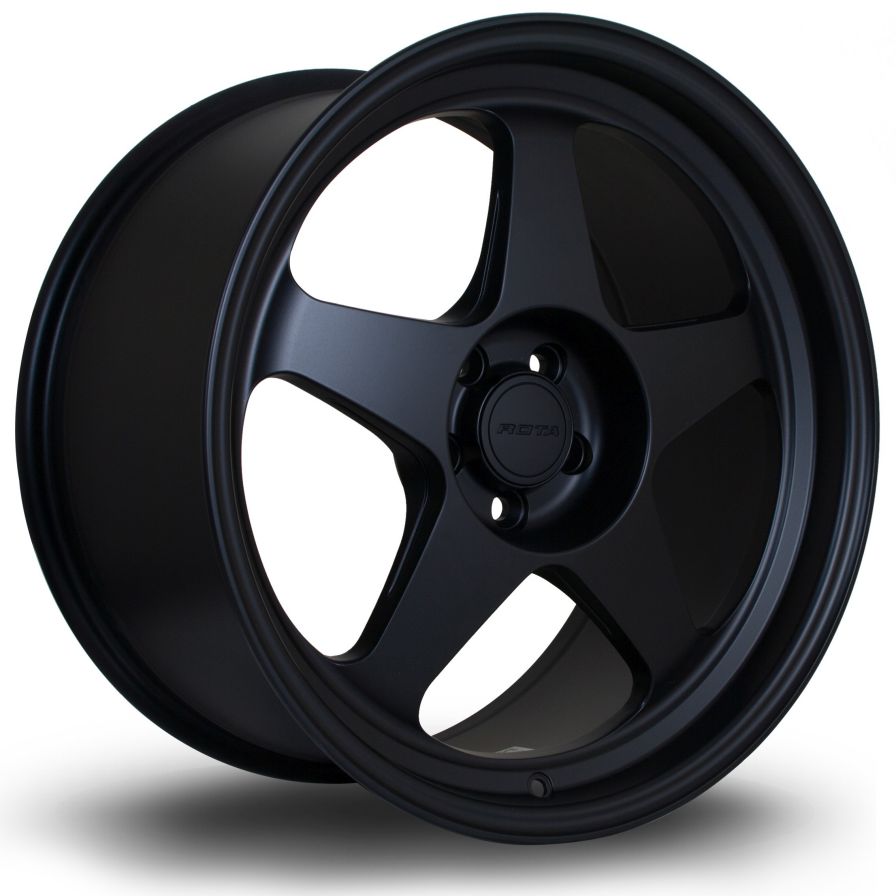 Rota Wheels<br>Slipstream Flat Black (18x9.5)