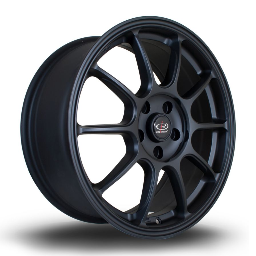 Rota Wheels<br>SS10 Flat Black (17x7.5)