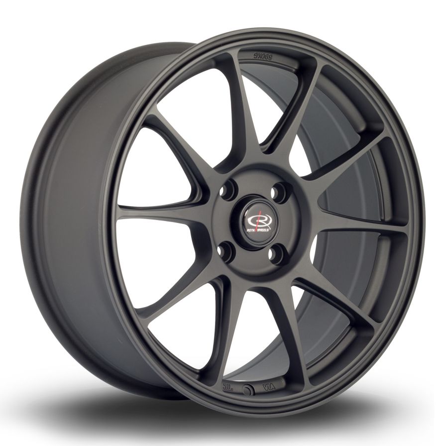 Rota Wheels<br>Titan Flat Black (17″)