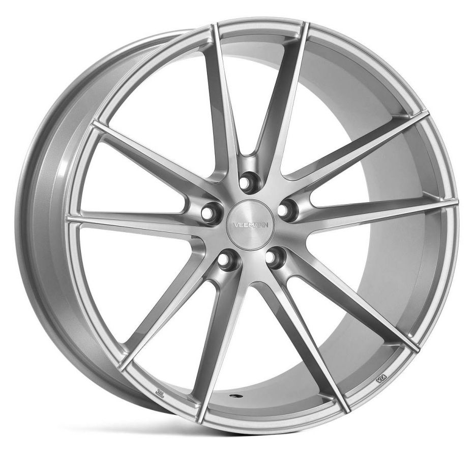 Veemann<br>V-FS25 - Silver Machined (19x9.5)