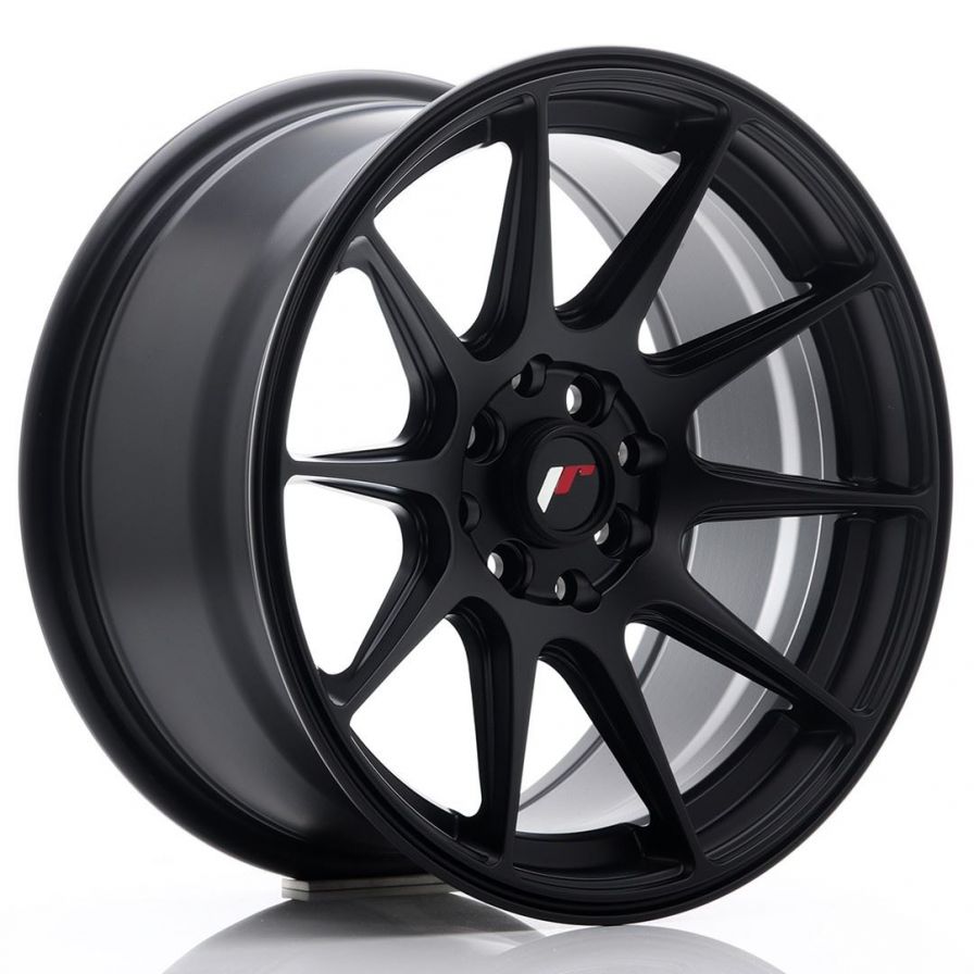 Japan Racing Wheels<br>JR11 Flat Black (16x8 Zoll)