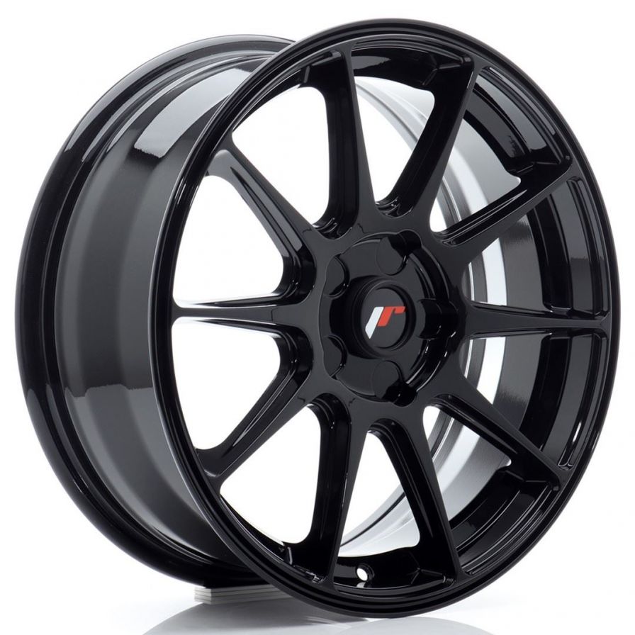 Japan Racing Wheels<br>JR11 Gloss Black (17x7)