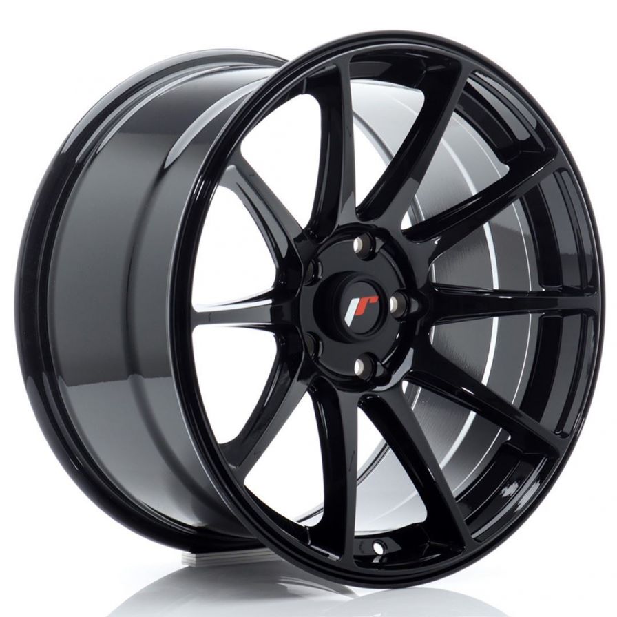 Japan Racing Wheels<br>JR11 Gloss Black (18x9.5)