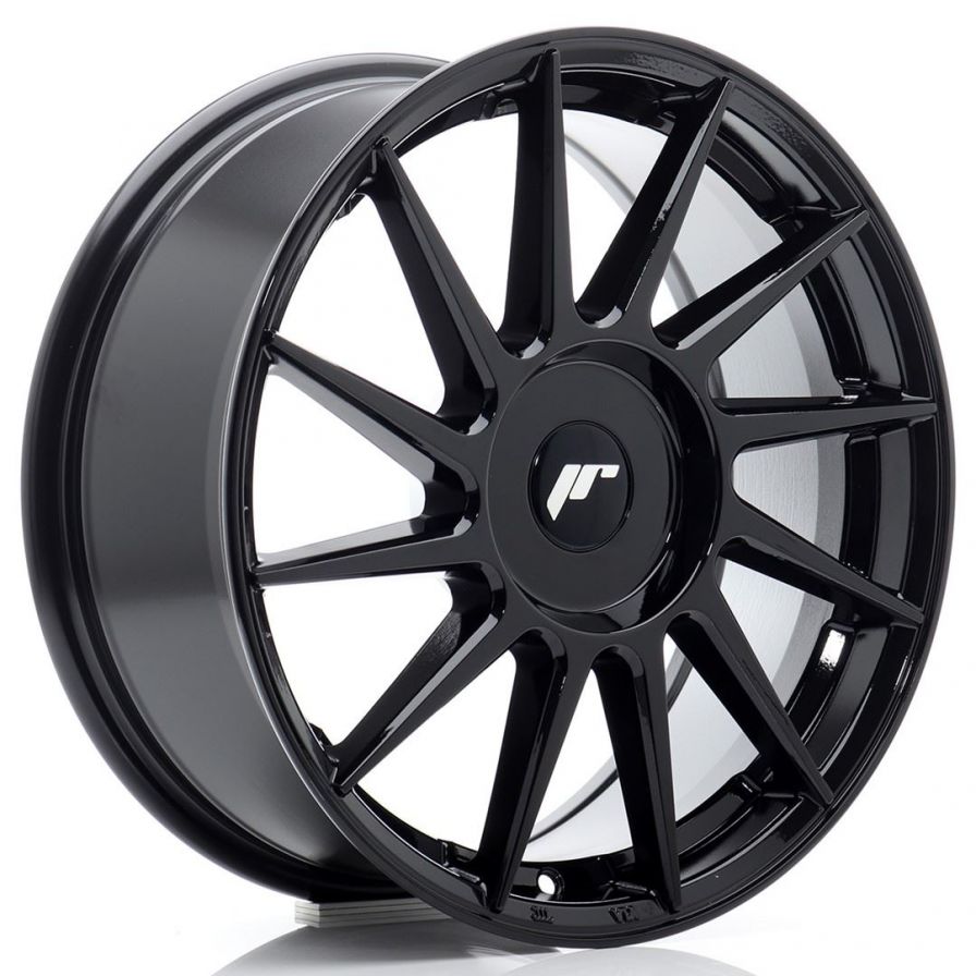 Japan Racing Wheels<br>JR22 Gloss Black (17x7)