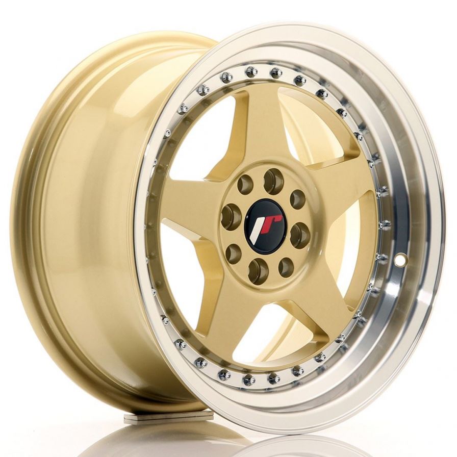 Japan Racing Wheels<br>JR6 Gold (16x7)