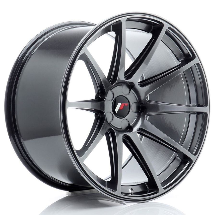 Japan Racing Wheels<br>JR11 Hyper Black (20x11)