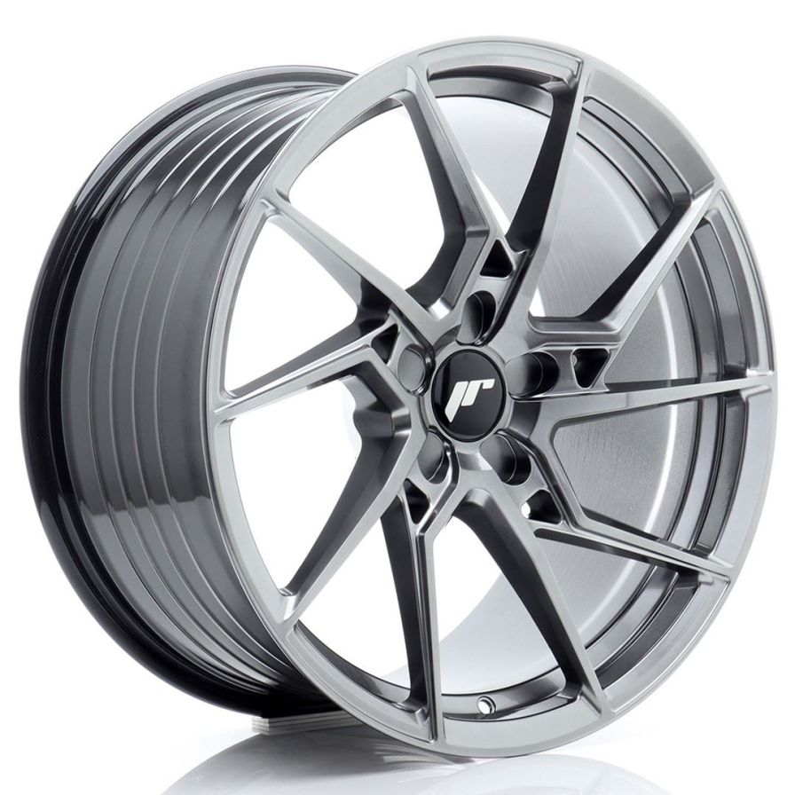 Japan Racing Wheels<br>JR33 Hyper Black (19x9.5)
