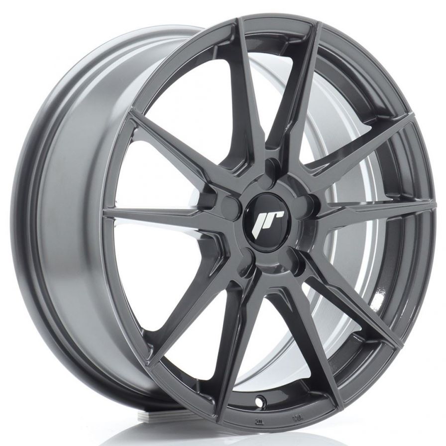 Japan Racing Wheels<br>JR21 Hyper Gray (17x7)