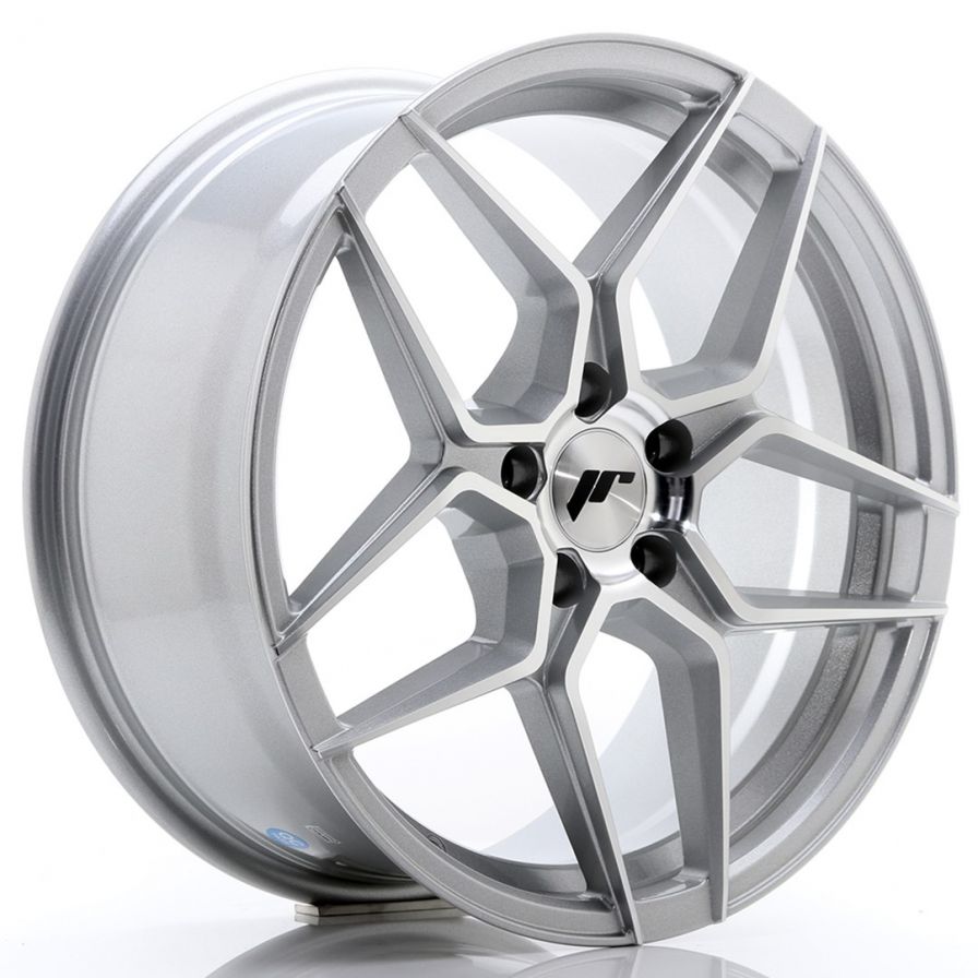 Japan Racing Wheels<br>JR34 Silver Machined (18x8 Zoll)