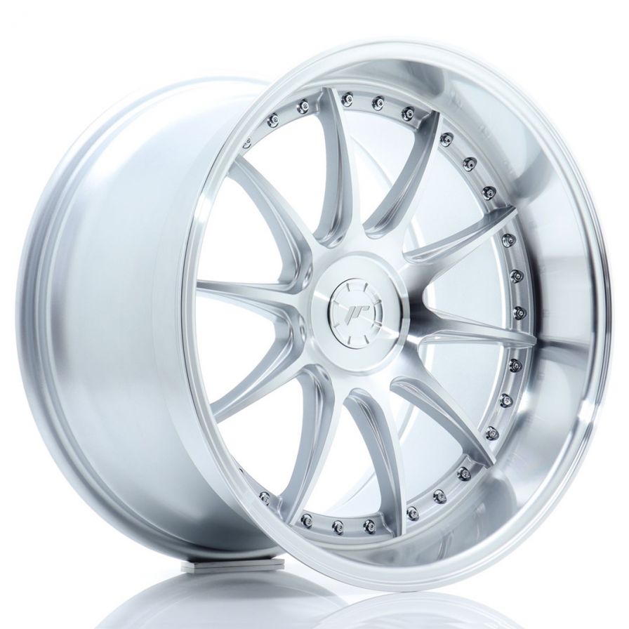 Japan Racing Wheels<br>JR41 Silver Machined (19x11)