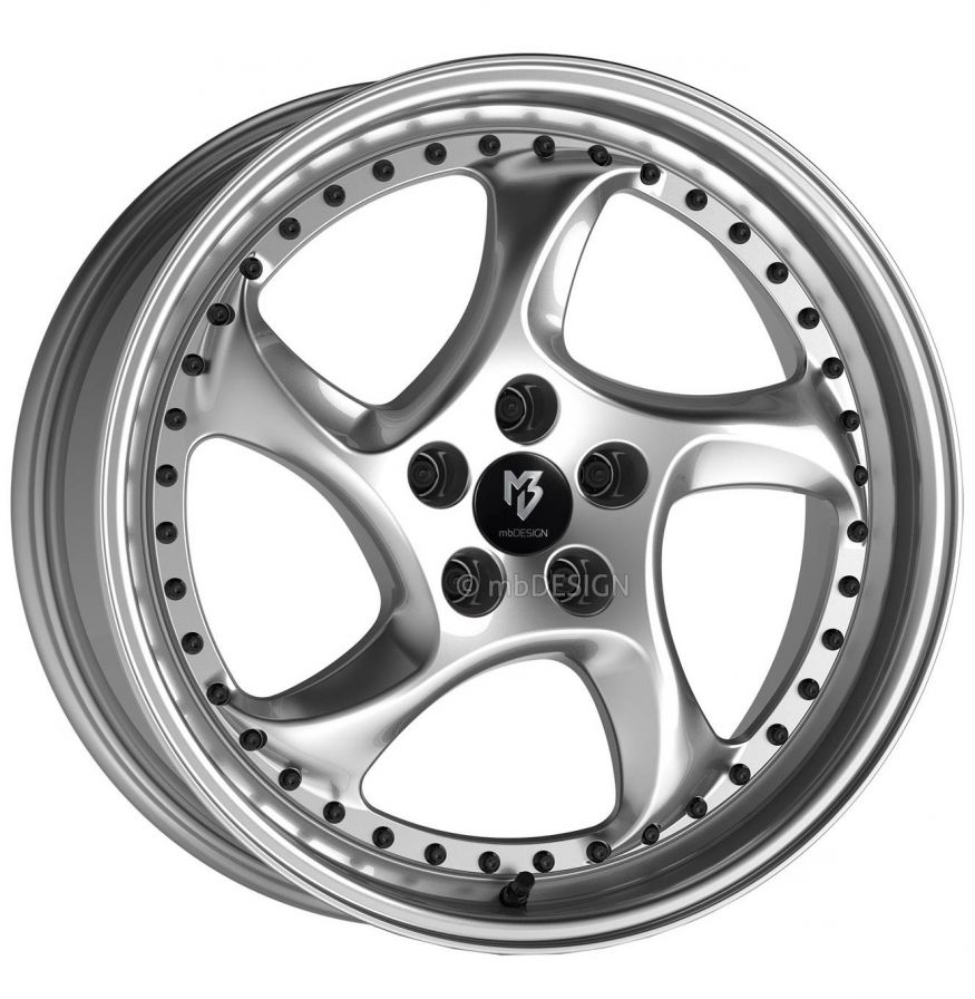mbDESIGN<br>TURBO S - Silber (19x8.5)