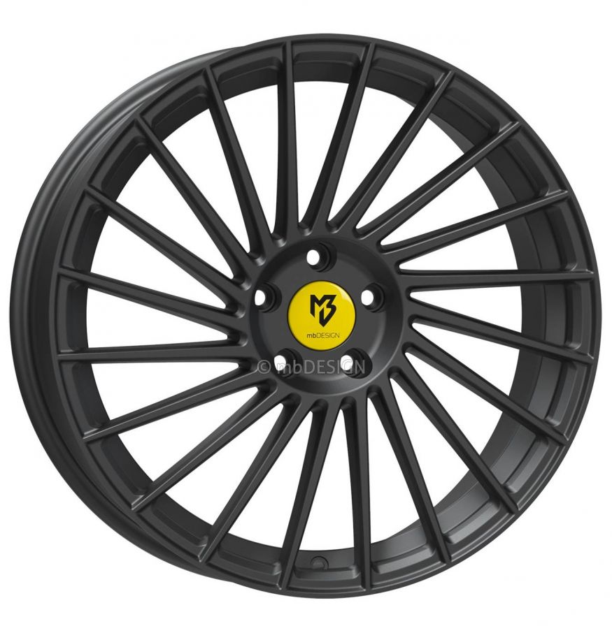 mbDESIGN<br>VR3 - Mattgrau (18x7.5)