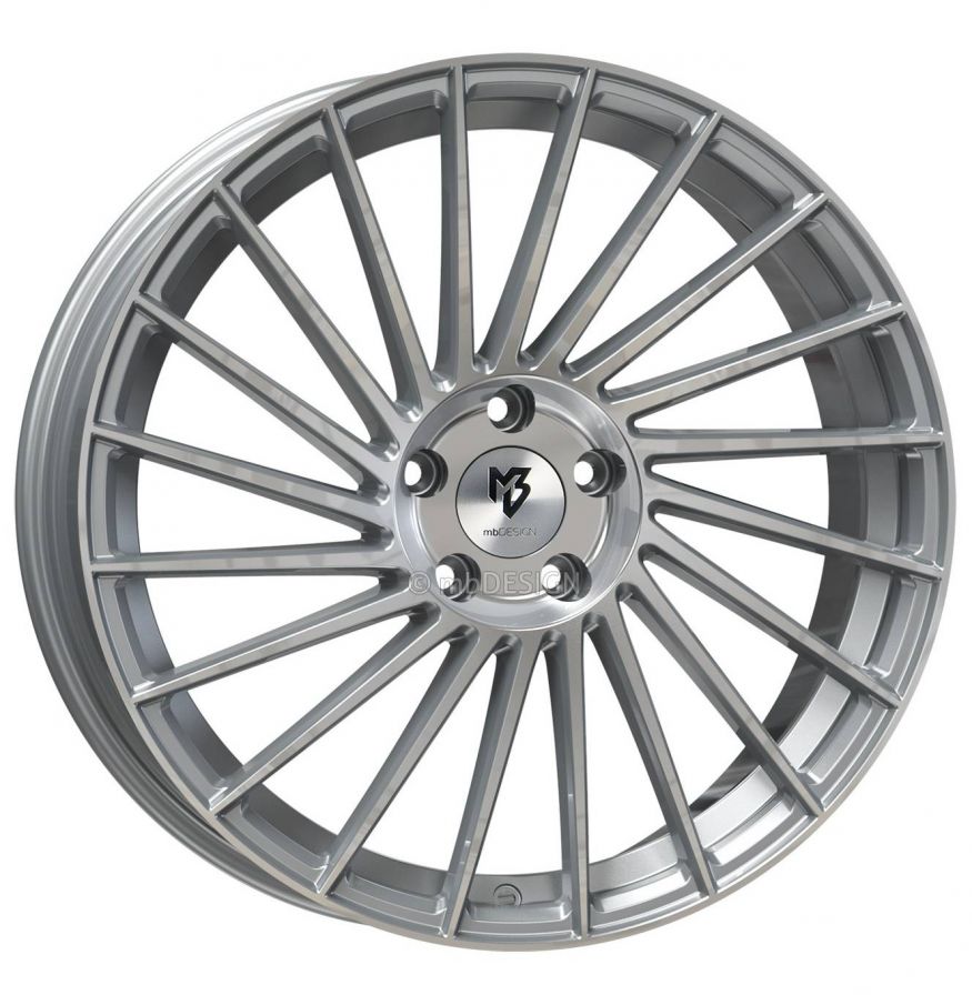 mbDESIGN<br>VR3 - Silber (18x7.5)