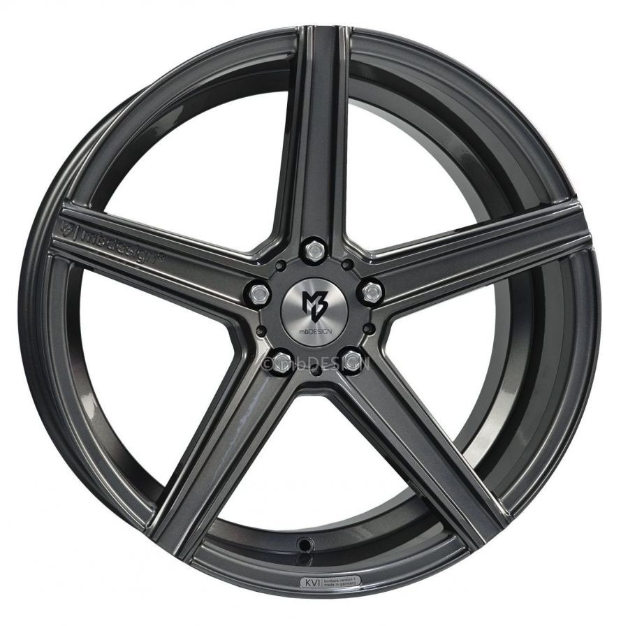 mbDESIGN<br>KV1 DC - Glanzgrau (19x9.5)