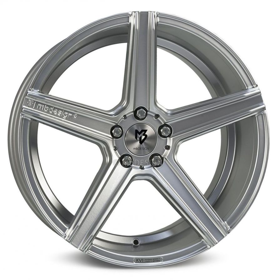 mbDESIGN<br>KV1 DC - Silber (20x9)