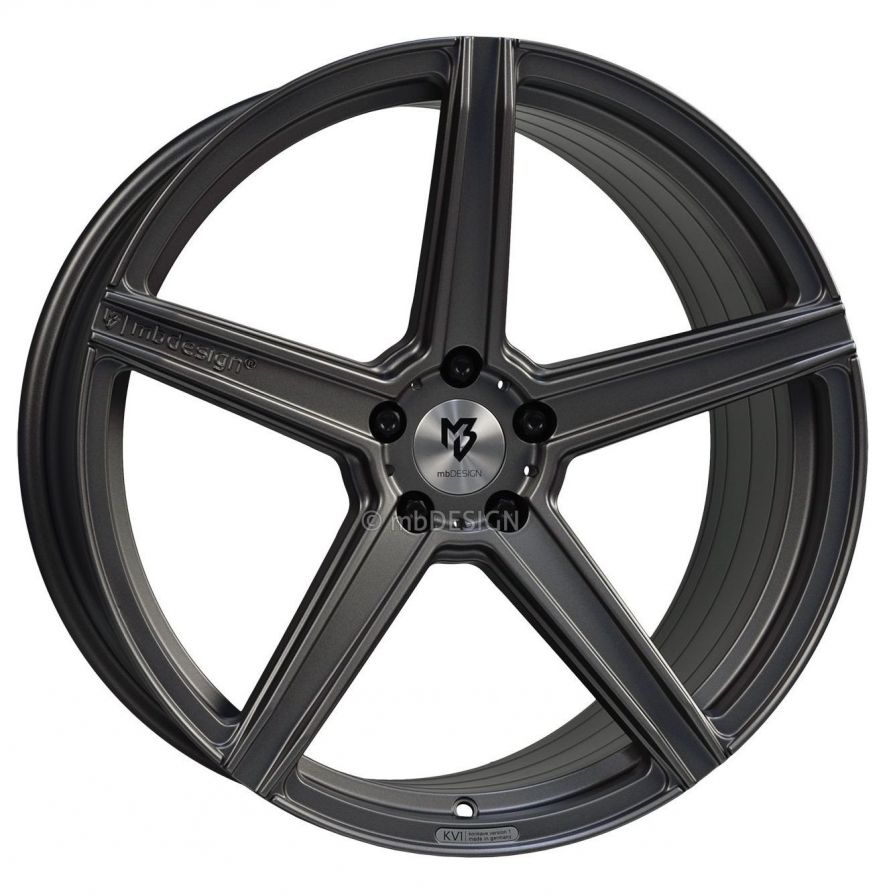 mbDESIGN<br>KV1S DC - Mattgrau (21x9.5)