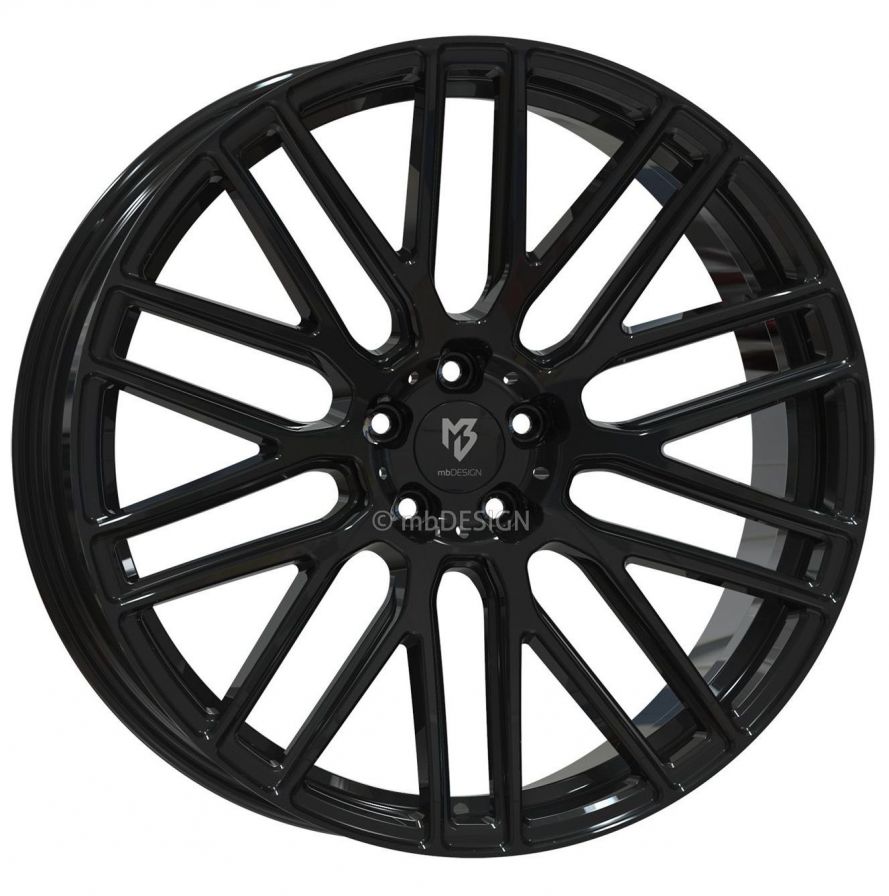 mbDESIGN<br>KV4 - Glanzschwarz (19x8.5)
