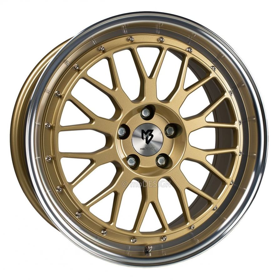 mbDESIGN<br>LV1 - Gold poliert (19x8.5)