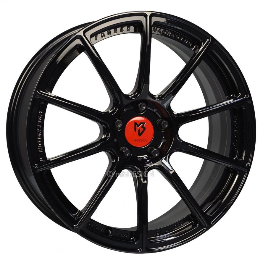 mbDESIGN<br>MF1 - Glanzschwarz (19x8)