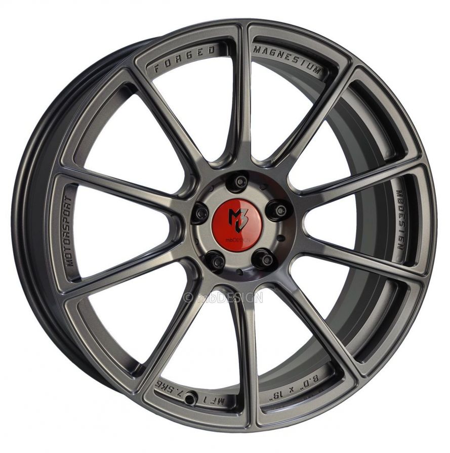 mbDESIGN<br>MF1 - Mattgrau (19x8)