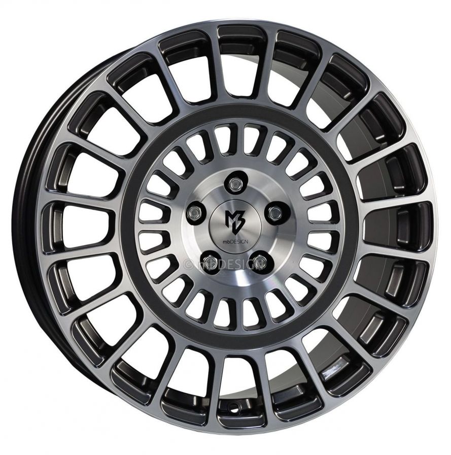 mbDESIGN<br>MSP - Glanzgrau poliert (19x8.5)