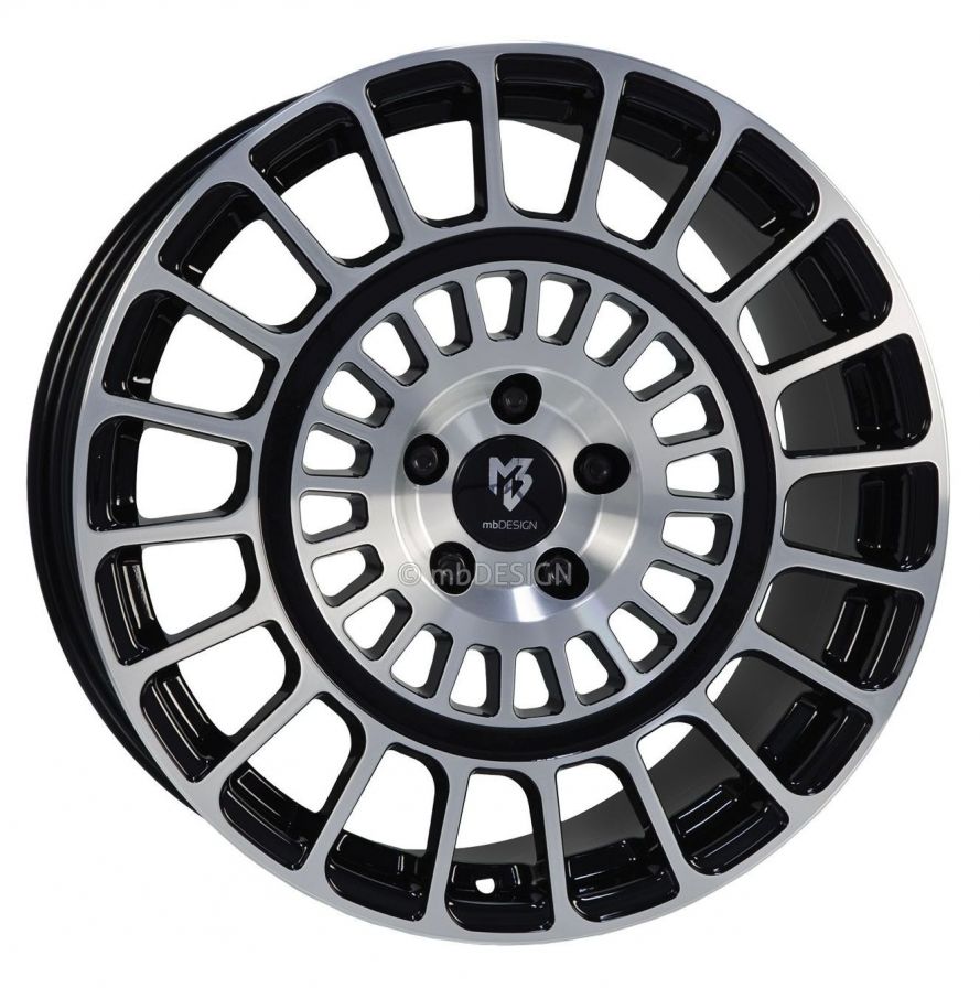 mbDESIGN<br>MSP - Glanzschwarz poliert (19x8.5)